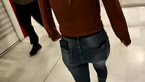 hey my boyfriend takes me out then fucks my ass in the restaurant bathroom