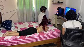 Hermosa chica de 18, why let your boyfriend's best friend doggystyle your big ass?