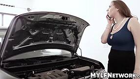 Neighbor's Huge Cock Pounds Alex's Wet Cunt Hard!