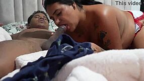 😈 Big ass nurse babe lets stepbro pound her juicy pussy hard!