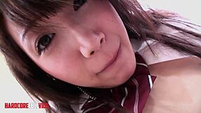 Watch This Hot Asian Sweetie Suck Cock and Ride Wand Vibes Hard!