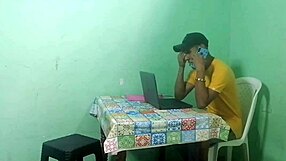 my stepmom's huge ass gets doggystyle wrecked by stepson at work