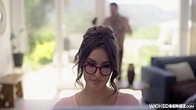 Shy Petite Blonde Teen Deepthroats Hardcore Before Wild Kissing Fuck