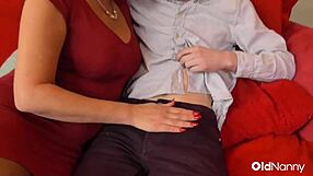 Amy Goodhead's Lingerie Milf Pussy Grinds Sam Bourne's Huge Cock