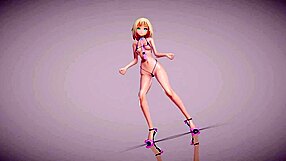 mmd r18 apple pie twirls micro bikini tiny skirt sexy