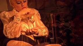 Sexy teen Penny Flame deepthroats monster cock on stairs before creampie facial swallow finish