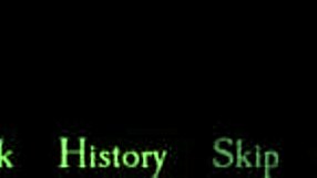 she bends over showing off her huge ass for intense blowjob play