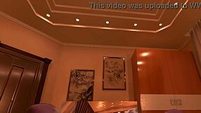 having fun playing with this oversized toy