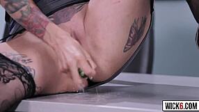 sexy teacher bangs her student hard then takes his cumshot facial after wild sex