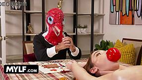 Our Freaky Milf Gobbling Cock Gets Banged Gangbang Style with Creampie Facial Cumshots