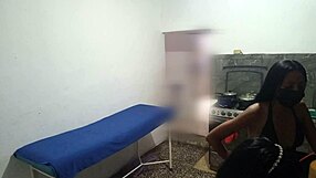 My best friend got seduced by the neighbor right in front of me while dinner cooked!