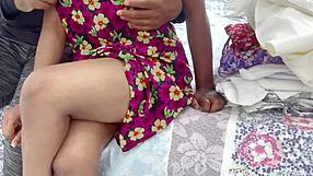 Step mommy busts me stroking cock and rides it rough to orgasm