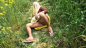 Desi Teen Fucks Outdoors In Hindi Public Spot