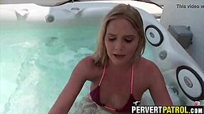 Blonde Teen Craves Deepthroat Cock in Hidden Public Spot