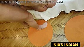 devotee tongue deep in indian baba's ass rimjob squirt