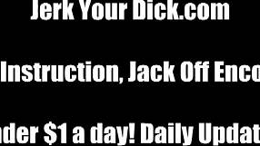 princess anna teases you into stroking cock with her joi domination