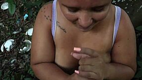 Latina Sucks Stranger Huge Cock Public Roadside Forest Cum Tits