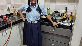 desi village girl gets taken hard by local boy outdoors