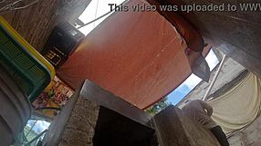 Sneaky Brother-in-Law Films Latina Campesina Upskirt Peek