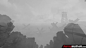 stepmom sneaks deepthroat on stepson post armageddon fantasy