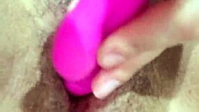 ever wondered how my tight virgin latina pussy takes a buzzing vibrator so deep?