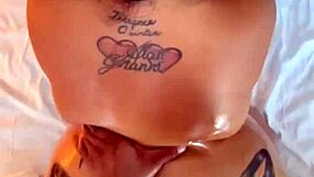 Early Morning Sex Tape Shows Curvy BBW Milf Bent Over Taking Big Black Cock Doggystyle