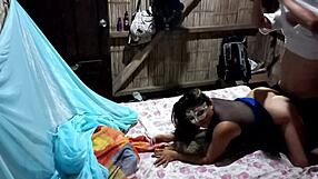 big cock pounds latina milf's huge ass in homemade hotel fuck