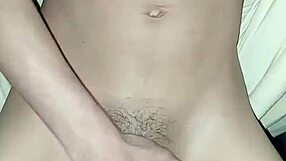 damn, this mature busty milf whore rubs her big clit til she squirts hard