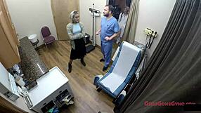 Channy Crossfire Nurse Humiliates Tanned Patient Pussy!