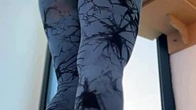 Perfect round ass conceals steamy workout secrets