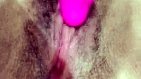 ever wondered how my tight virgin latina pussy takes a buzzing vibrator so deep?