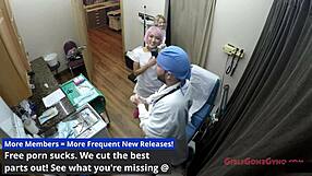 Channy Crossfire Nurse Humiliates Tanned Patient Pussy!