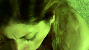 sexy milf deepthroats husbands huge cock swallows cumshot pov