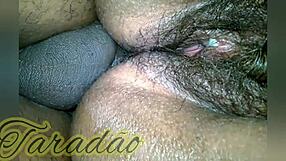 Hairy Latina Prostitute's Huge Pussy and Ass Choked Deepthroated Cum Swallowed