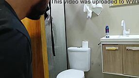 sexy brazilian fitness babe teaches neighbor squats