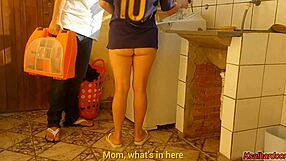 housewife trades flirty curves for washer tech repair