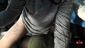 filipina grinds big ass on cock for pantyhose thigh fuck and shorts assjob