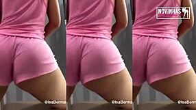 Sad Horny Brazilian Teens Twerk Huge Asses in Lingerie Slut Dance Comp
