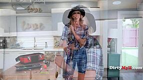 whoa my fishing rod ritual summoned this girthy cock for blonde