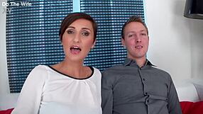 innocent short-haired wife gabrielle gucci secretly devours huge black cock