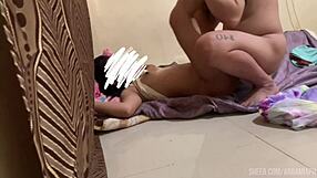 filipina housewife can't resist husband's friend dirty talk dorm fuck