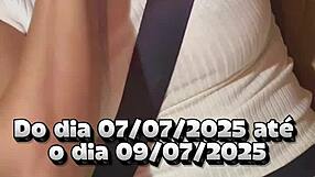 Old Cuck Hubby Watches Wife Flash and Humiliate Him on Her Birthday