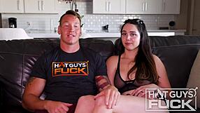 18yo latina college teen with natural tits fucked doggystyle by hot dude