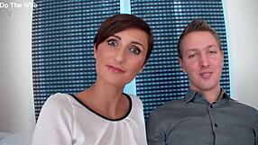 innocent short-haired wife gabrielle gucci secretly devours huge black cock