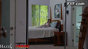 hazel moore's tight pussy stretched by friend's dad's huge cock