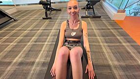 petite breezy bri gets her tight pussy stretched by client's massive black cock