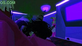 so this demon corners a sexy shark girl for a wild furry monster quickie sex romp in roblox