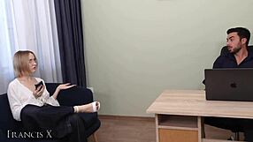 i'm the 18yo secretary boss punishes rough on desk with monster cock doggystyle