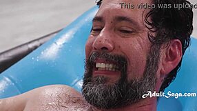 Ever wonder how secretary rides boss cock during nuru massage to make amends?