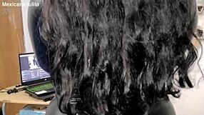 viral mexicana cop BENDS OVER for creampie to skip ticket